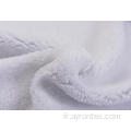 Polyester Linen Grey Integrated Sherpa Fleece